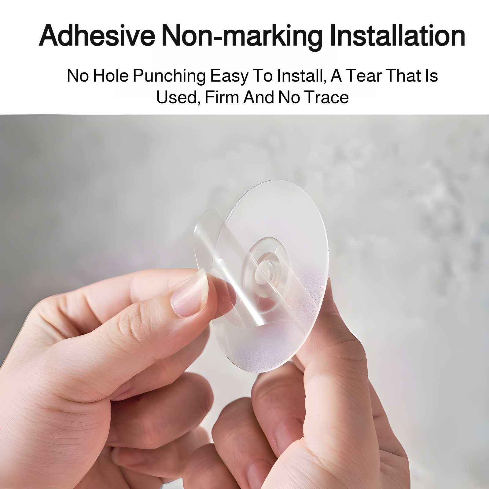 360 degree rotatable hook kitchen spatula storage wall mounted punch-free wall mount strong adhesive