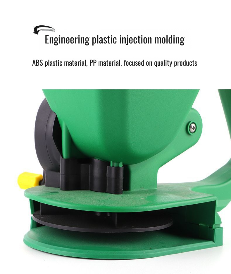 Handheld seeder for home gardening