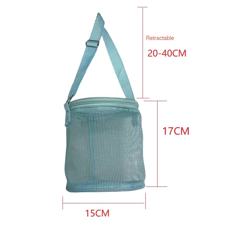 Lightweight mesh bag for summer beach trips
