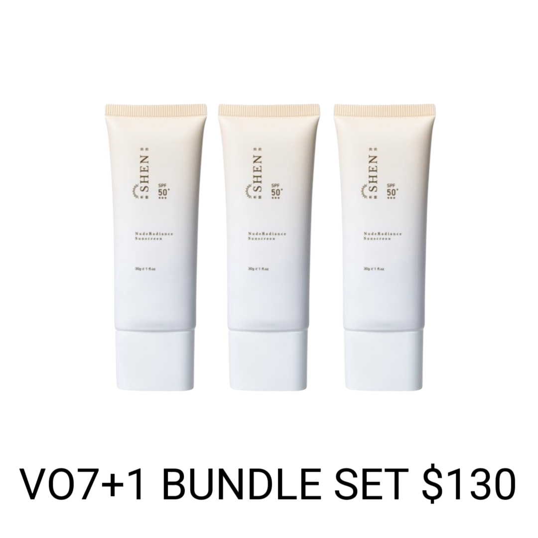 3524D MOISTURIZING, ISOLATING, AND SUNSCREEN 30G BUNDLE SET X3 
BRAND-CUSTOMIZED POWDER PUFF *1+SKIN CARE TRAVEL
POWDER BAG*2
