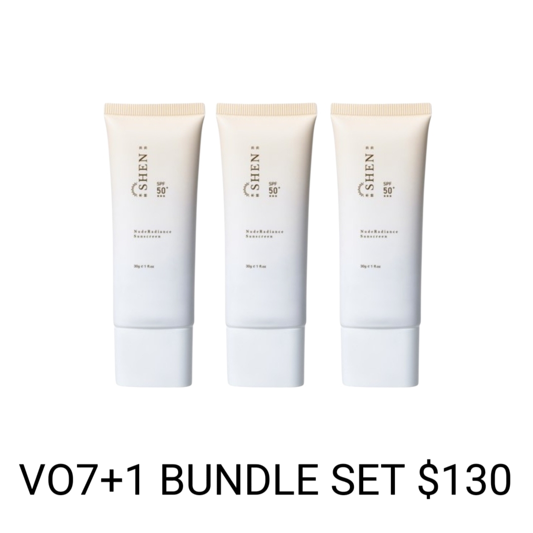 3524D MOISTURIZING, ISOLATING, AND SUNSCREEN 30G BUNDLE SET X3 
BRAND-CUSTOMIZED POWDER PUFF *1+SKIN CARE TRAVEL
POWDER BAG*2