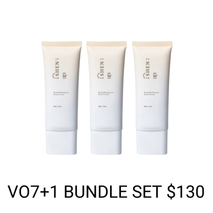 3524D MOISTURIZING, ISOLATING, AND SUNSCREEN 30G BUNDLE SET X3 
BRAND-CUSTOMIZED POWDER PUFF *1+SKIN CARE TRAVEL
POWDER BAG*2