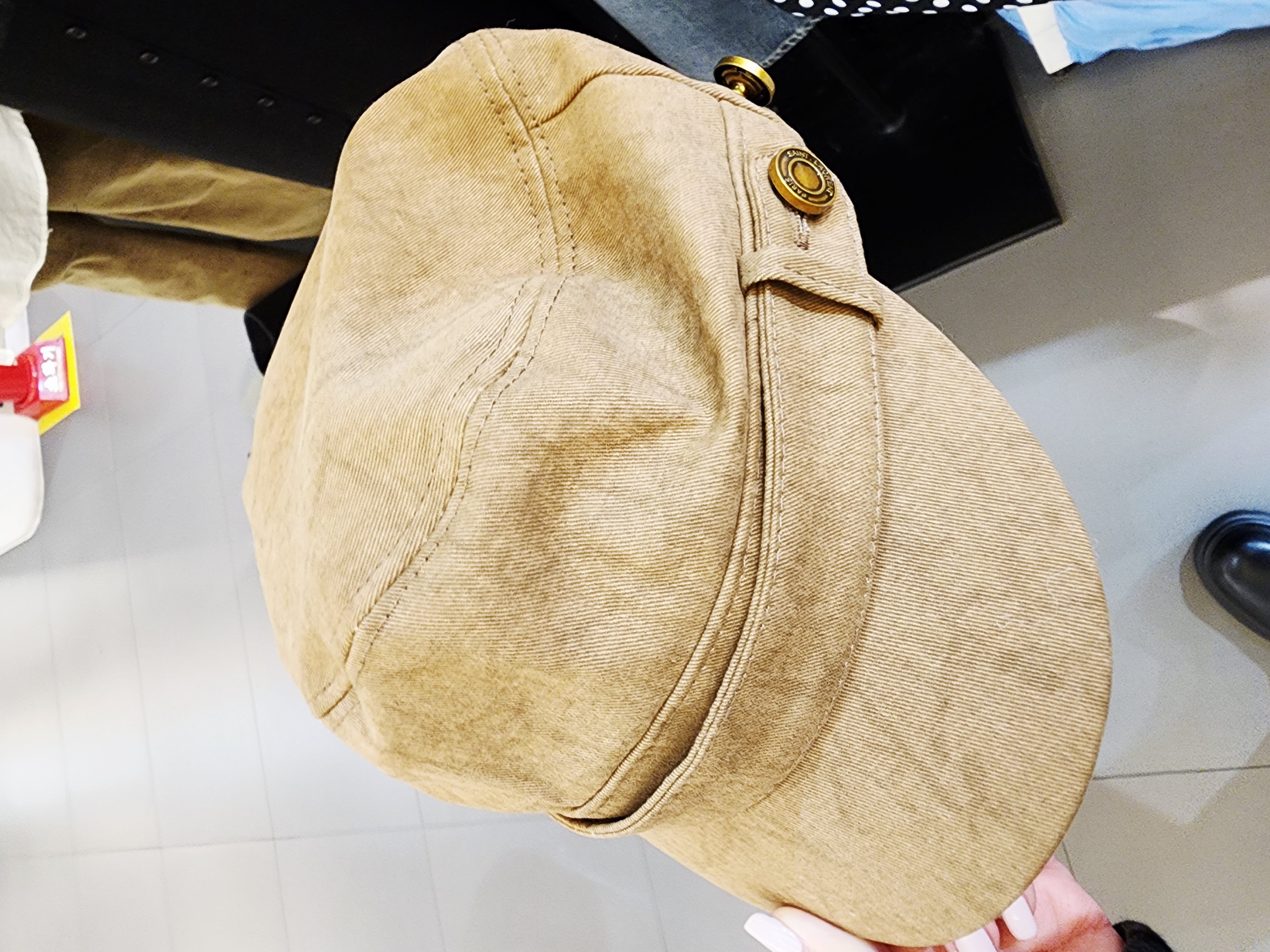 2517L LIGHT BROWN BOY CAP