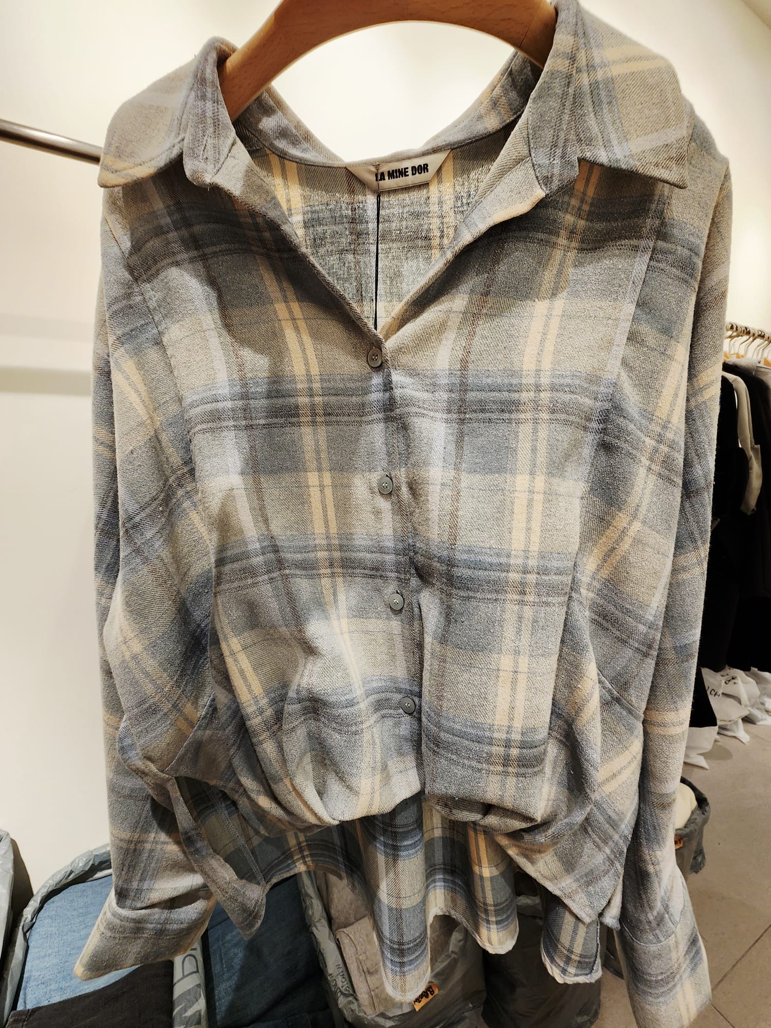 0747T BABY BLUE CHECKS SHIRT