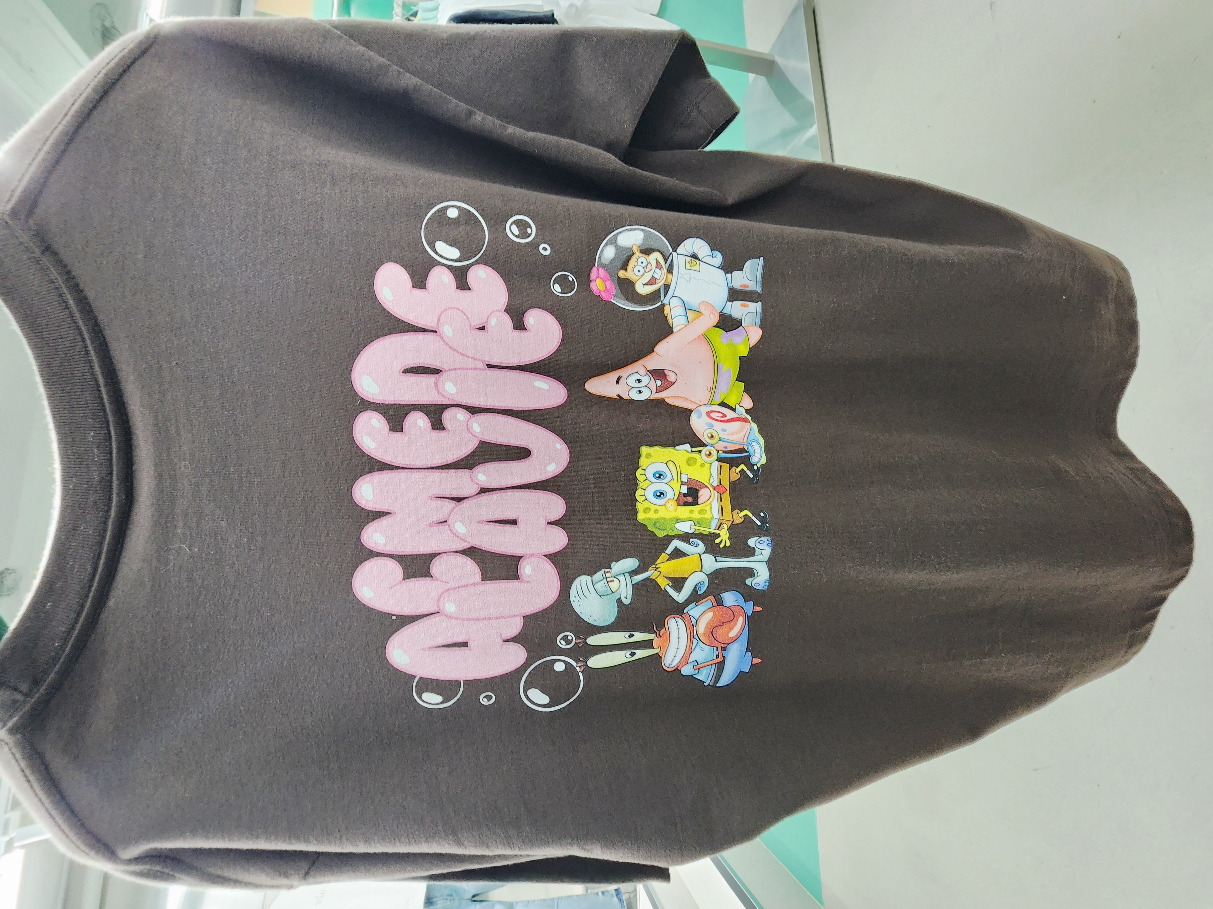 8331K BLACK ADLV BUBBLE TEE