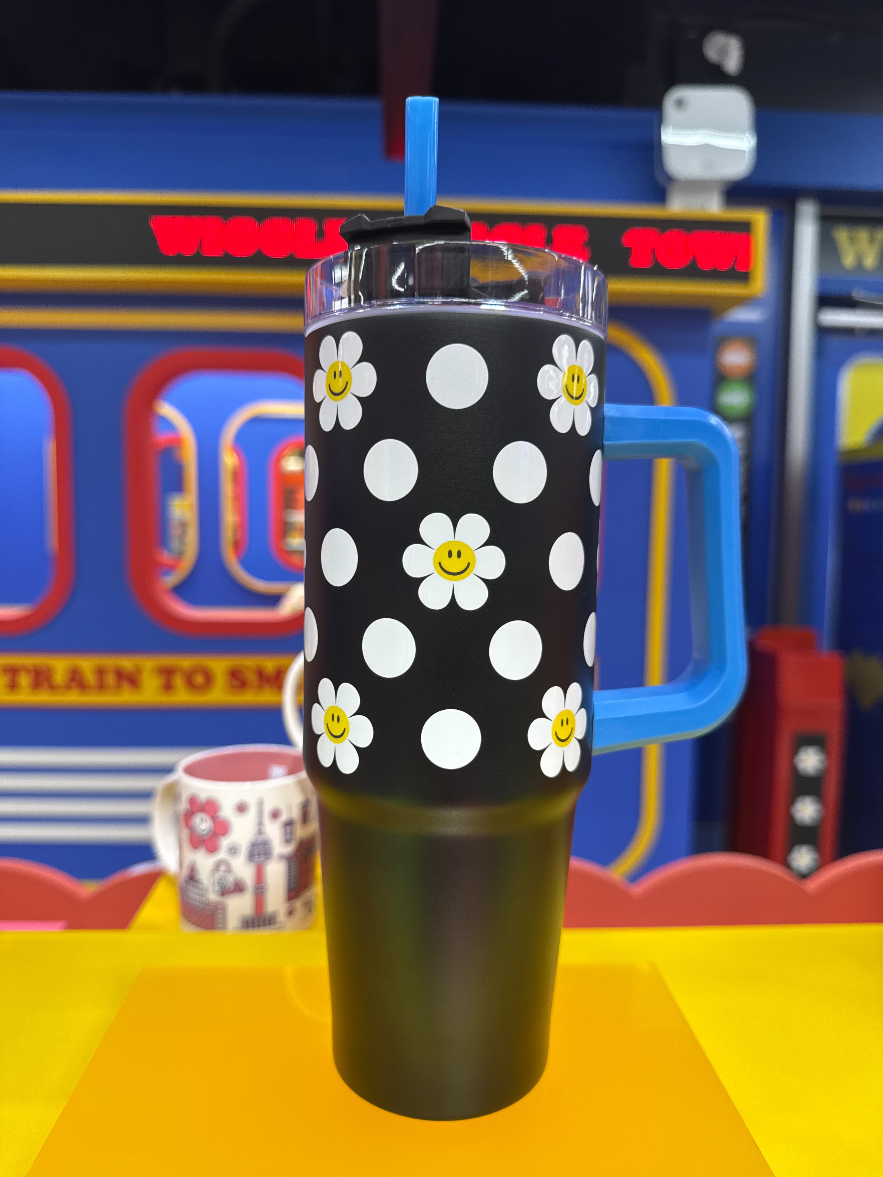8641K SMILE BLACK TUMBLER