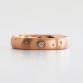 별빛 星光 III 結婚戒指 玫瑰金