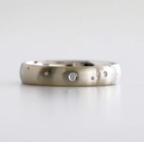 별빛 星光 III 結婚戒指 天然白金