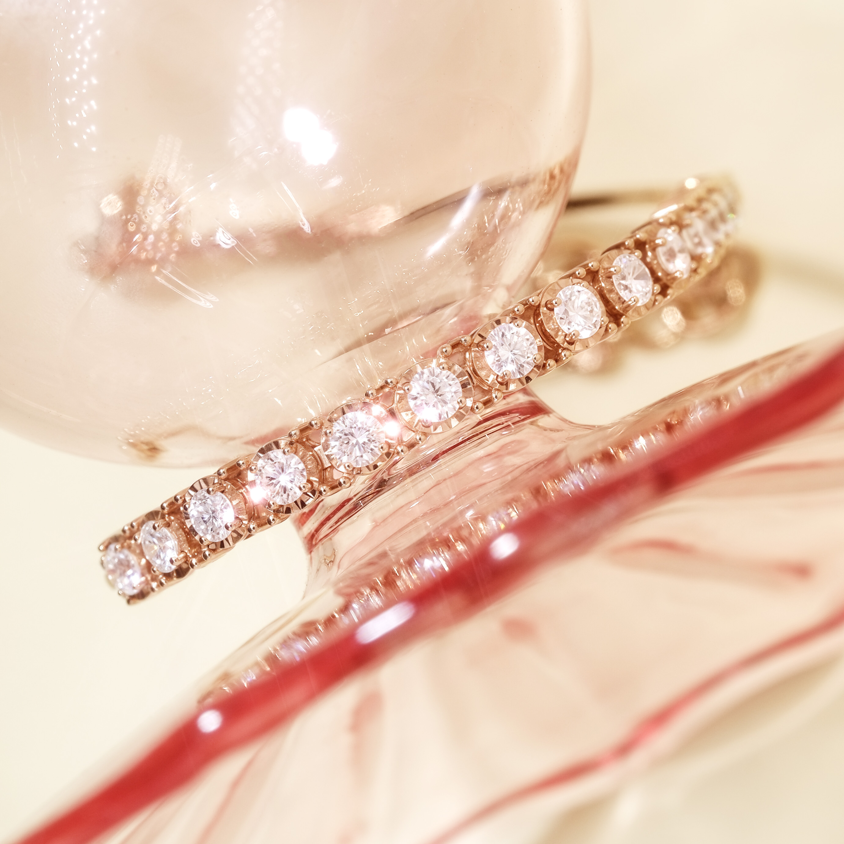 培育鑽石手鐲 (2.7mm)