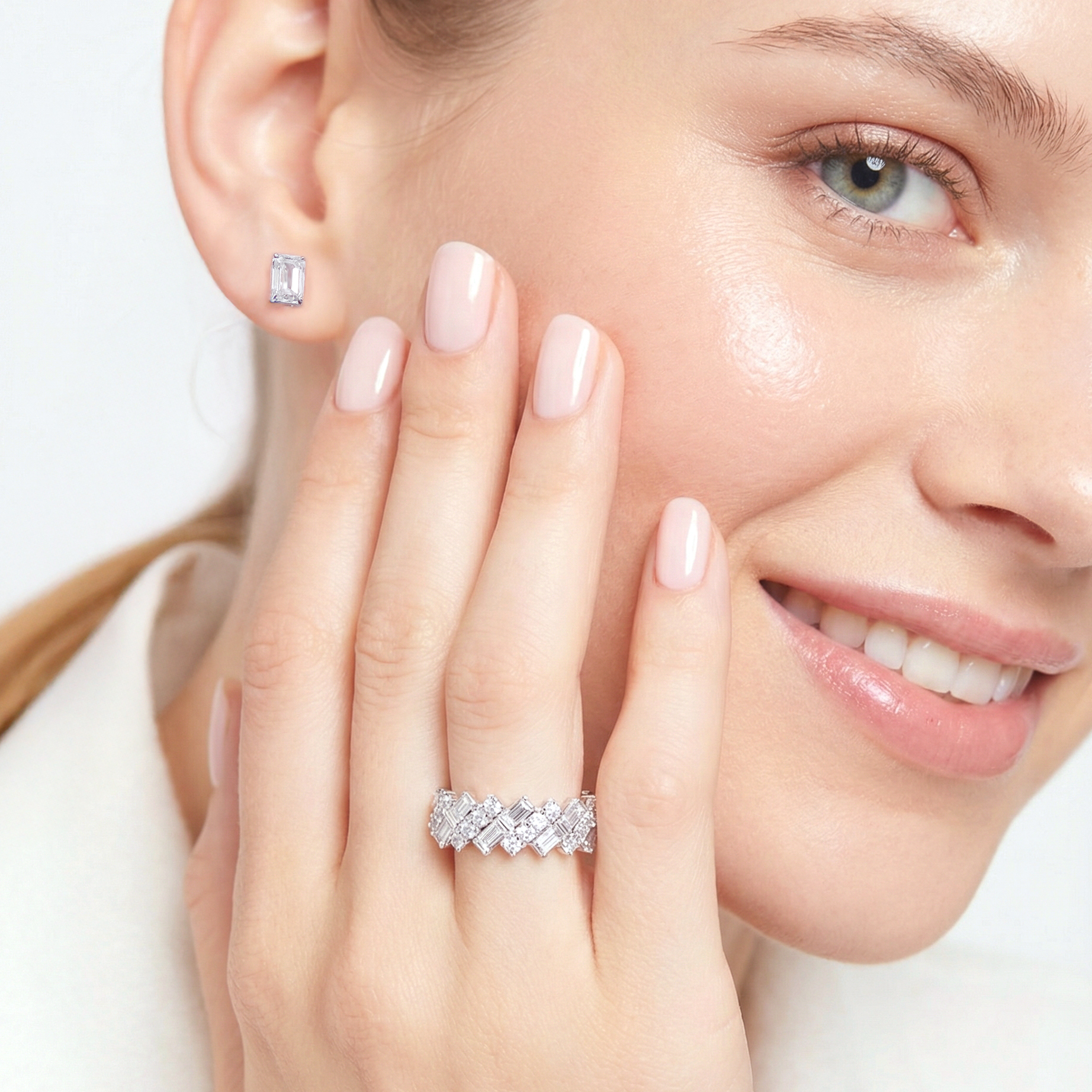 星河千語培育鑽石戒指