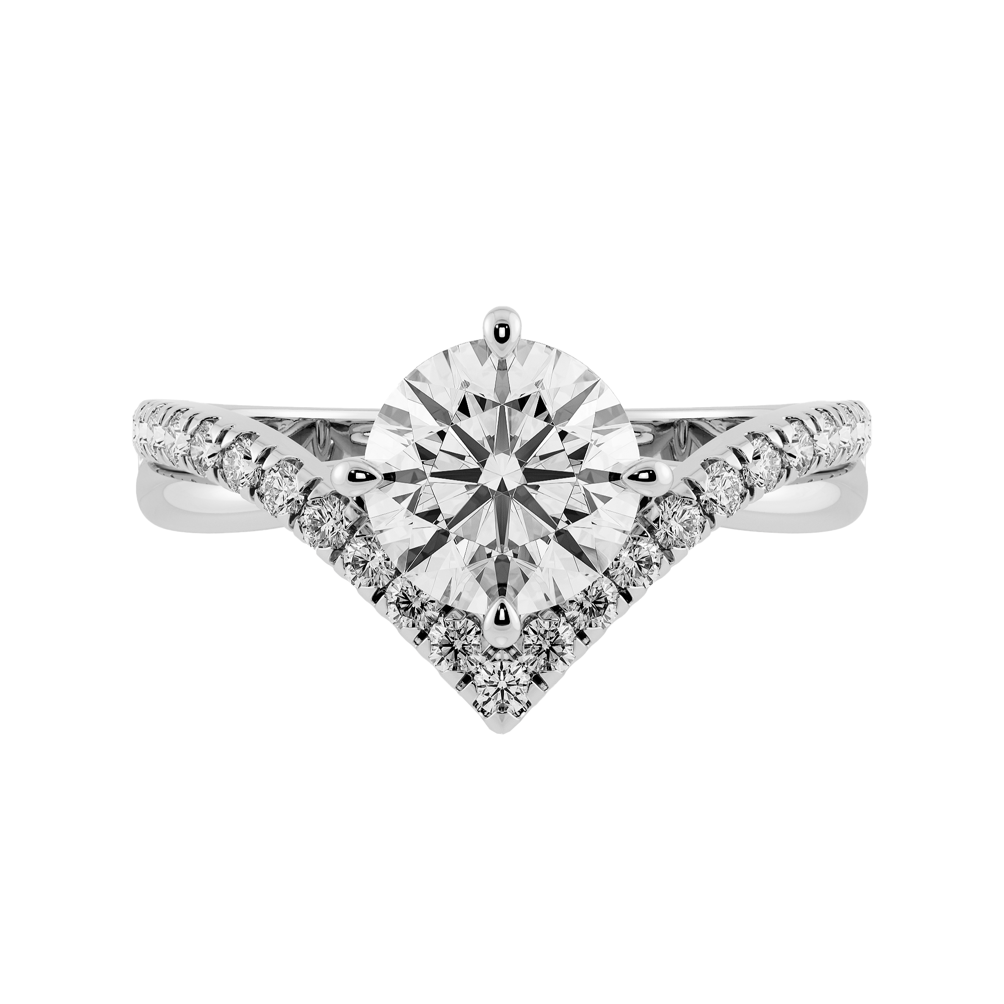 lab grown diamond ring