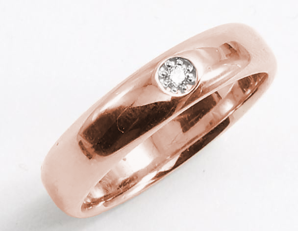 꽃다발 花束 結婚戒指 男裝 玫瑰金