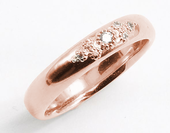 꽃다발 花束 結婚戒指 女裝 玫瑰金