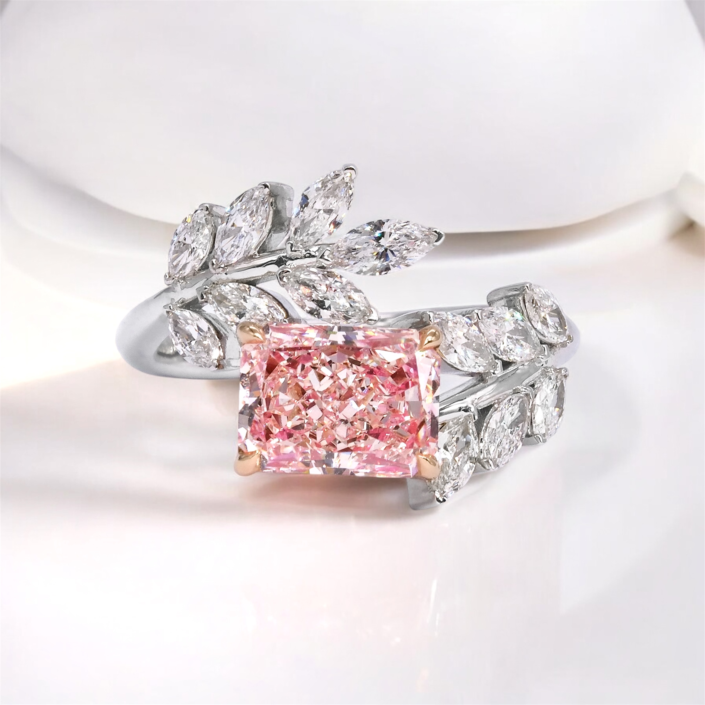 Fancy Pink Lab Grown Diamond