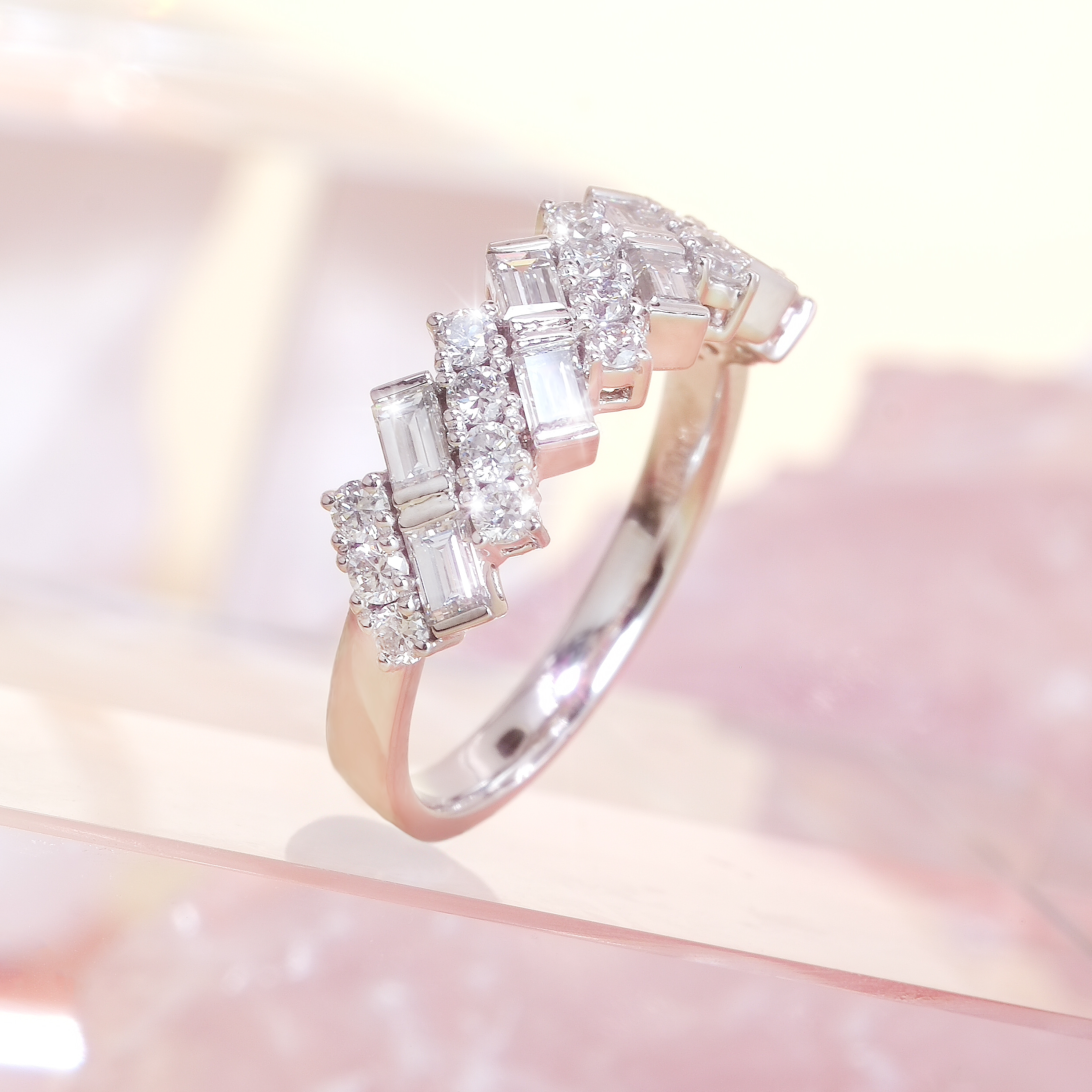 星河千語培育鑽石戒指