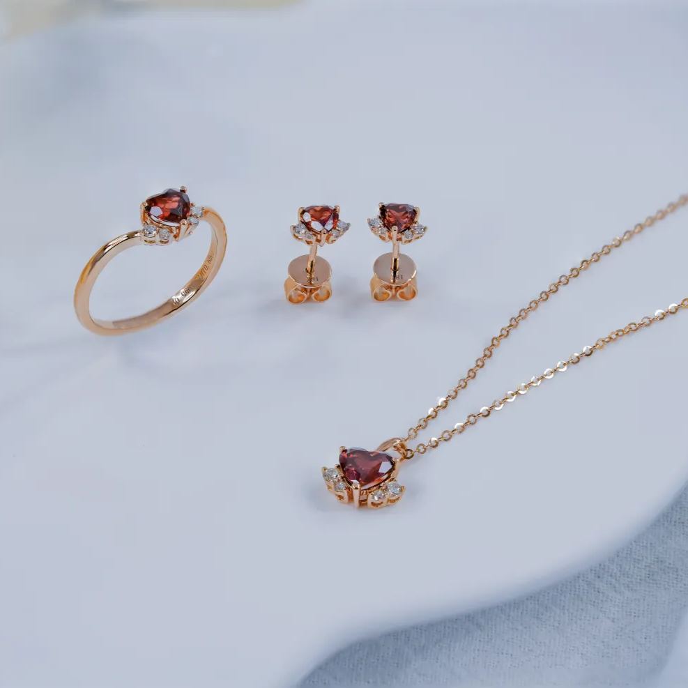 天使之心寶石戒指