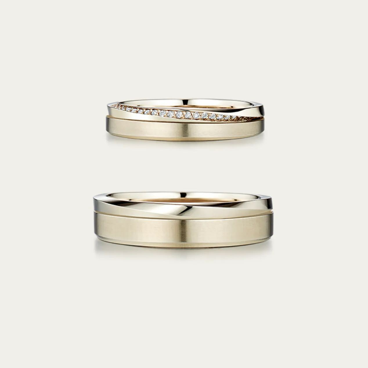 디아고날  Diagonal 結婚戒指