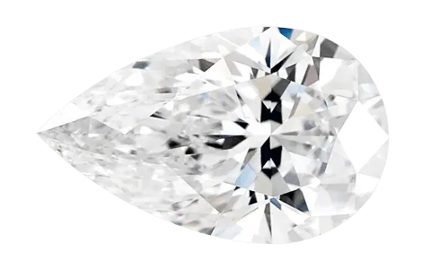 Lab Grown 2.47ct D VS1 PEAR Diamond IGI 631472850