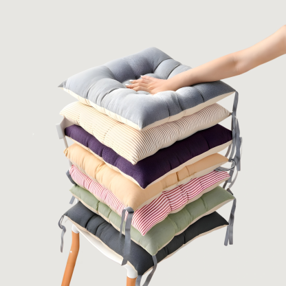 เบาะรองนั่งผ้าฝ้ายและลินินหนา