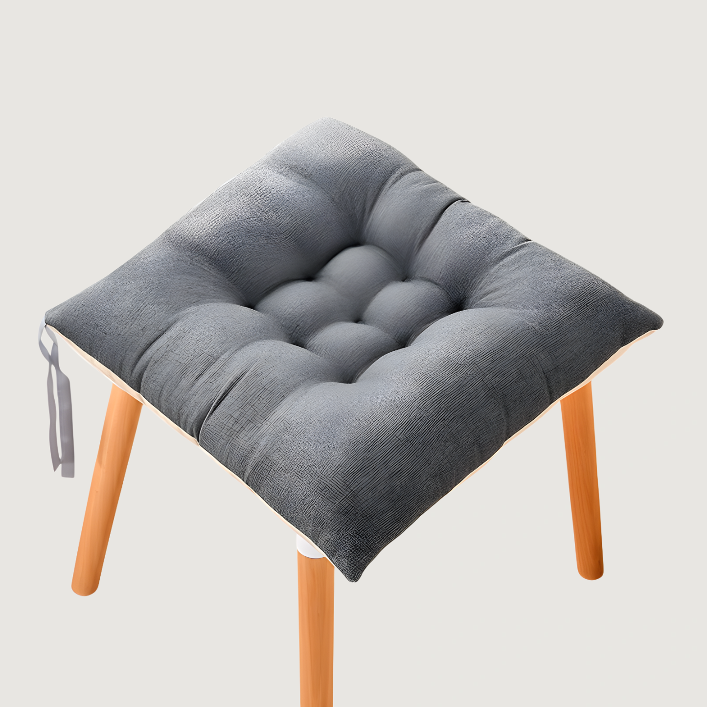 เบาะรองนั่งเก้าอี้ผ้าฝ้ายและลินินหนาสำหรับสำนักงาน สี่ฤดู วิทยาลัย นักเรียน ห้องเรียน เก้าอี้ 