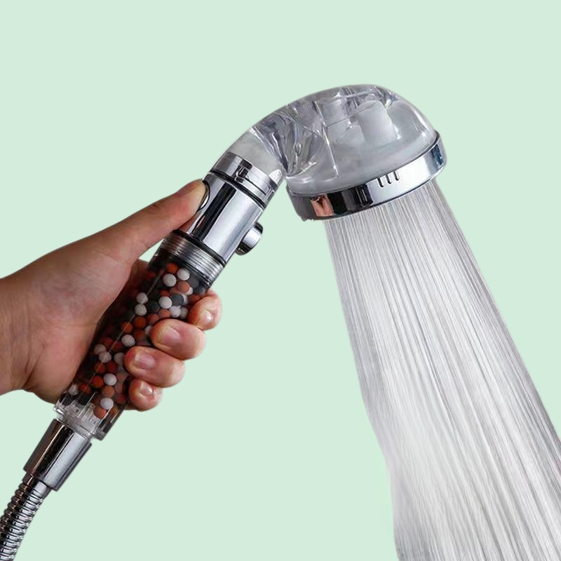 負離子一鍵止水增壓花灑