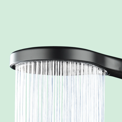 強勁增壓加大面板鏤空花灑