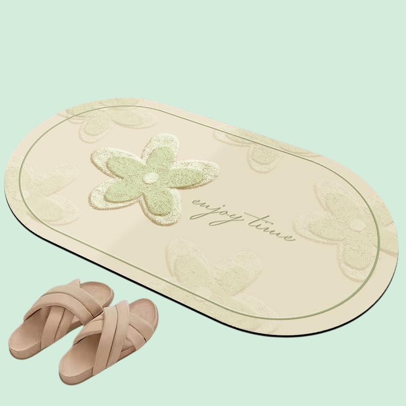 柔軟舒適軟硅藻泥地墊