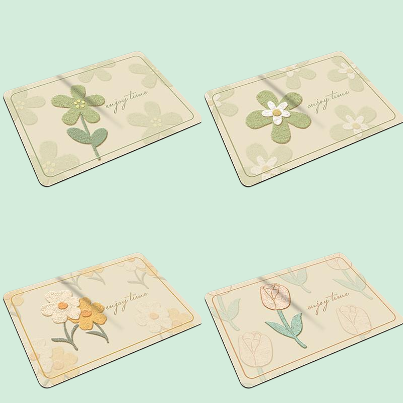 柔軟舒適軟硅藻泥地墊