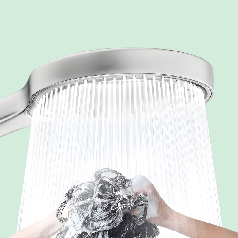 強勁增壓加大面板鏤空花灑