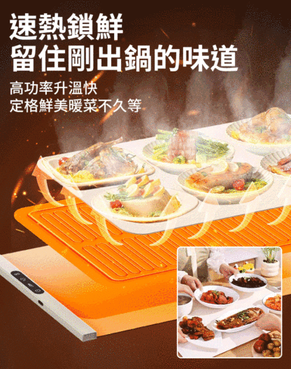 速熱鎖鮮，留出剛出鍋的營養美味，拒絕飯菜二次回鍋，保持營養美味口感