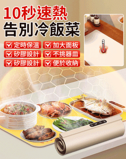 速熱鎖鮮，留出剛出鍋的營養美味，拒絕飯菜二次回鍋，保持營養美味口感