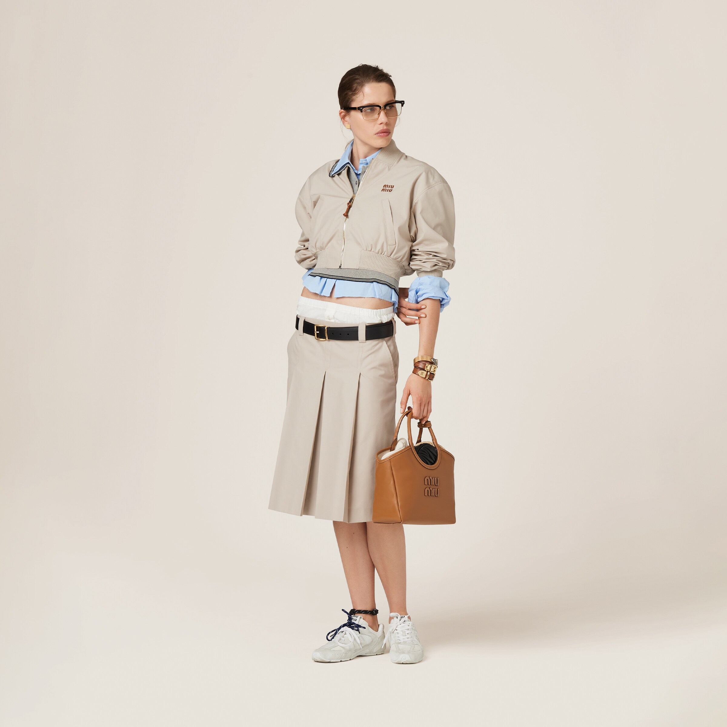 ミュウミュウ アイビー レザー バッグ | MIU MIU アウトレット 公式