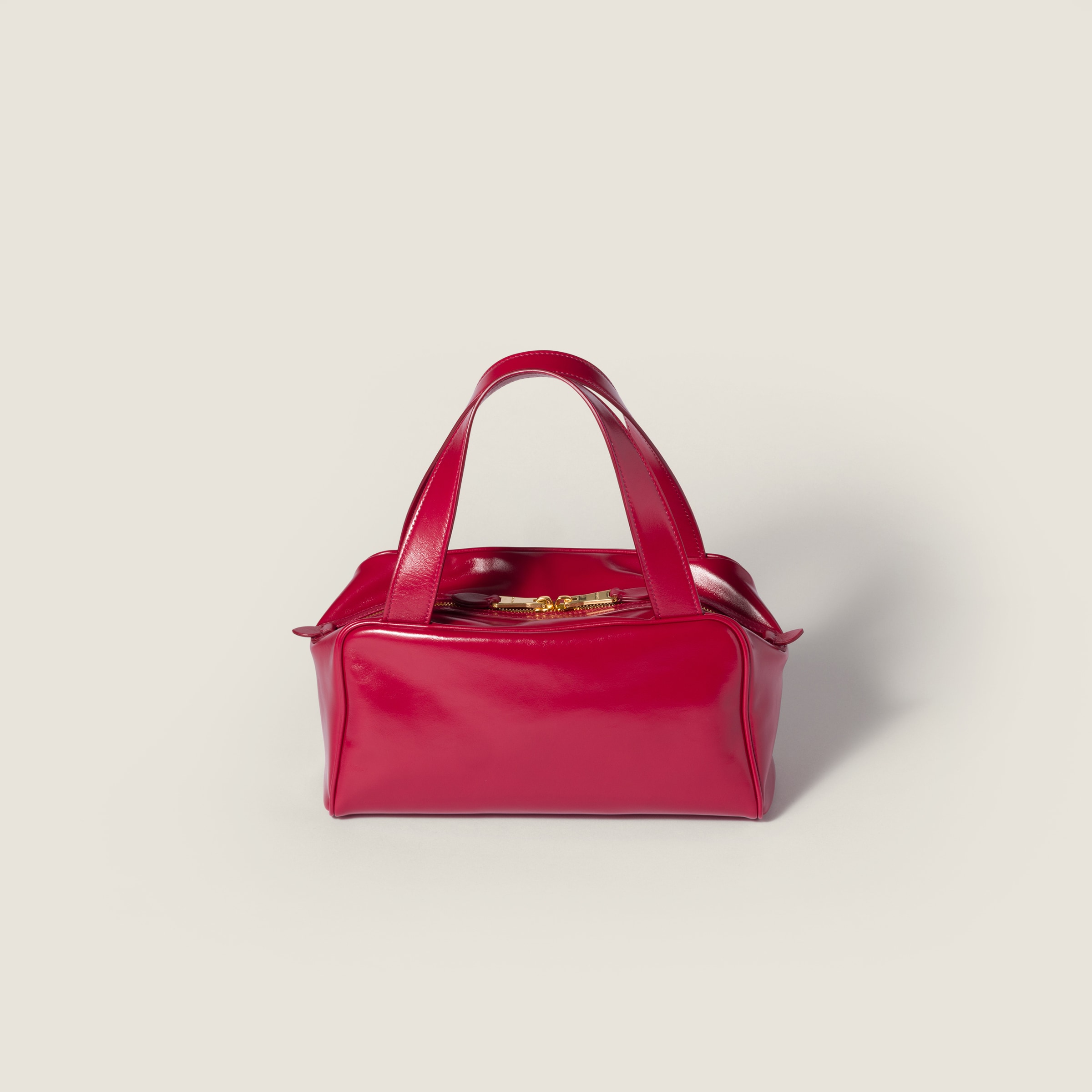 レザー トップハンドル バッグ