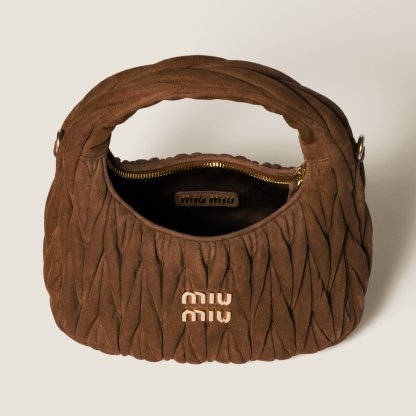 ワンダー マテラッセスエード バッグ スモール