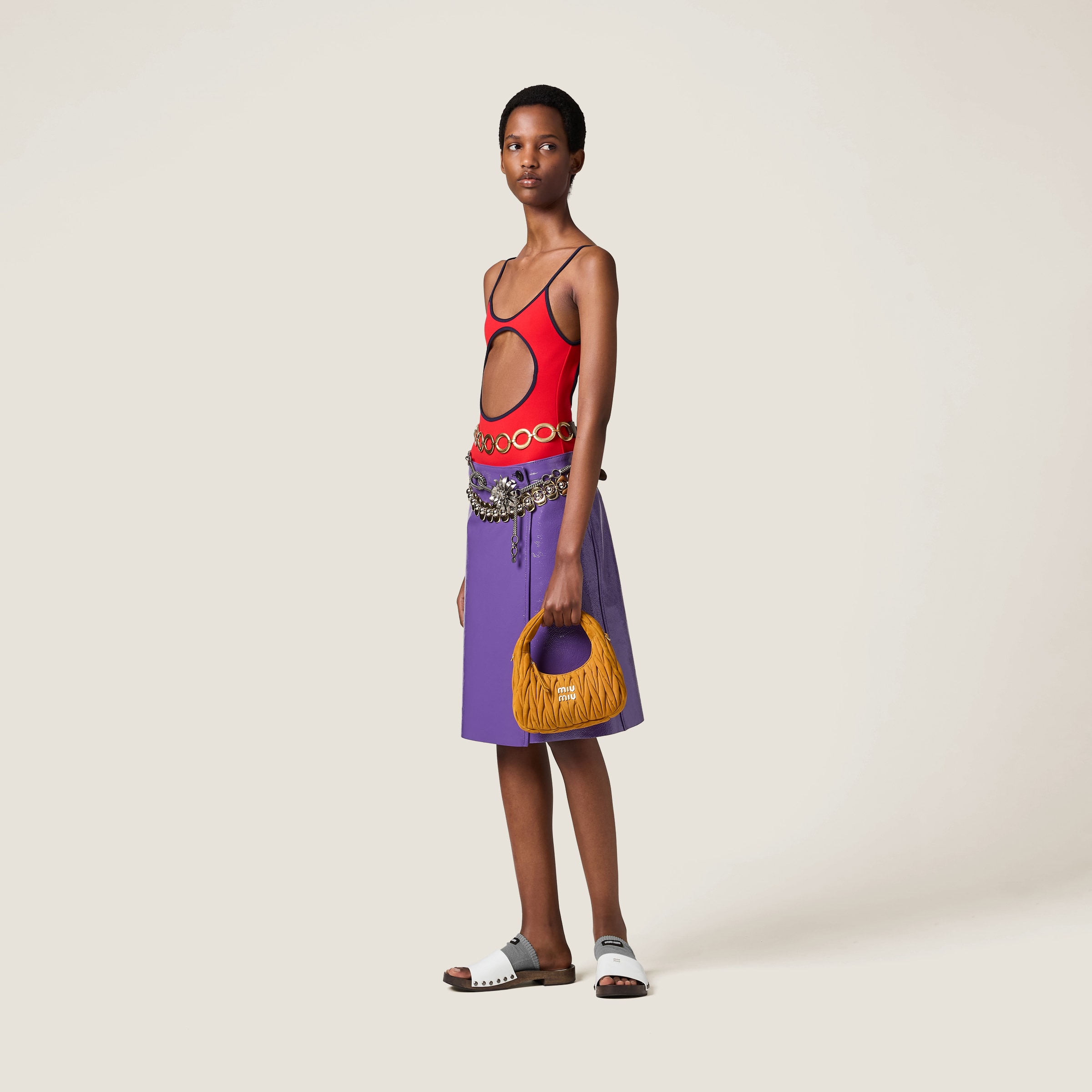 ワンダー マテラッセスエード バッグ スモール