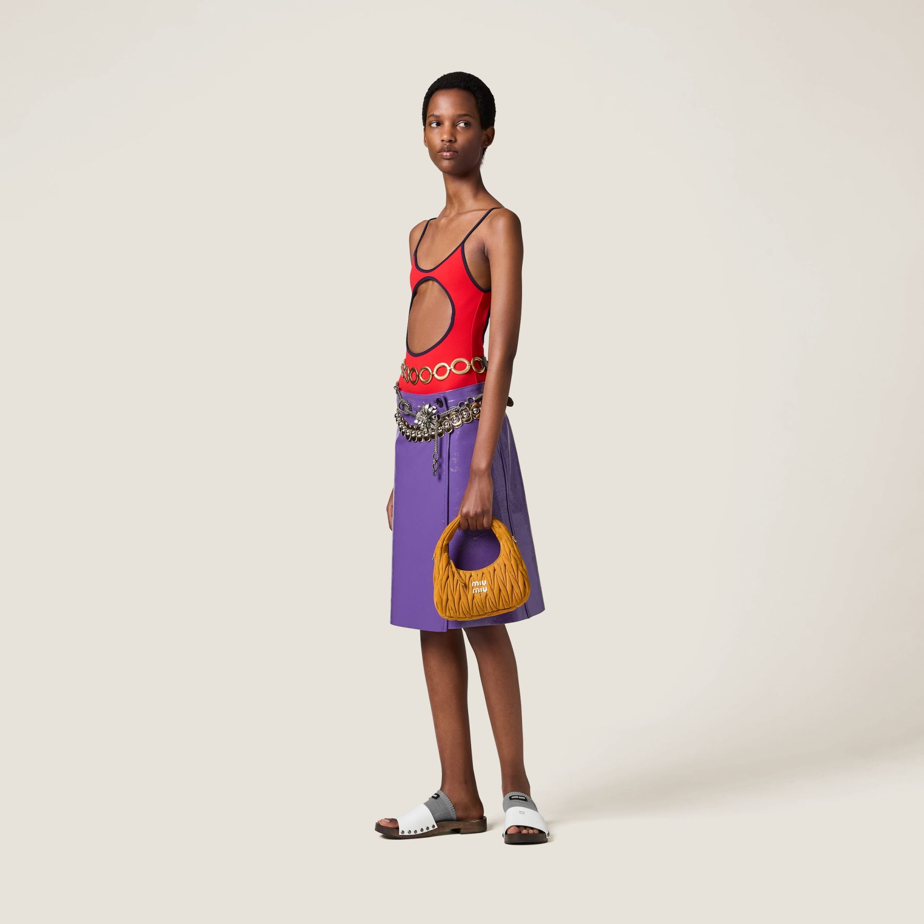 ワンダー マテラッセスエード バッグ スモール