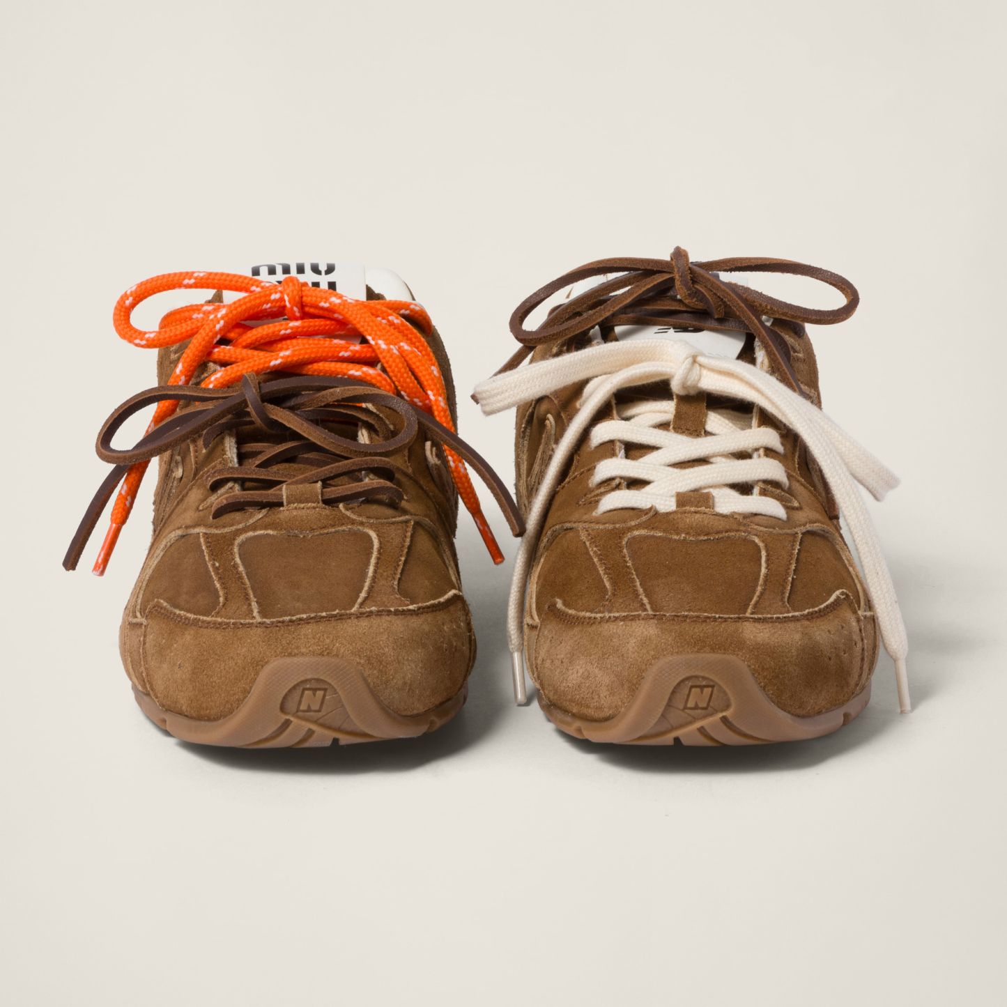 New Balance x Miu Miu 530 SL スエードxメッシュ スニーカー – MIU