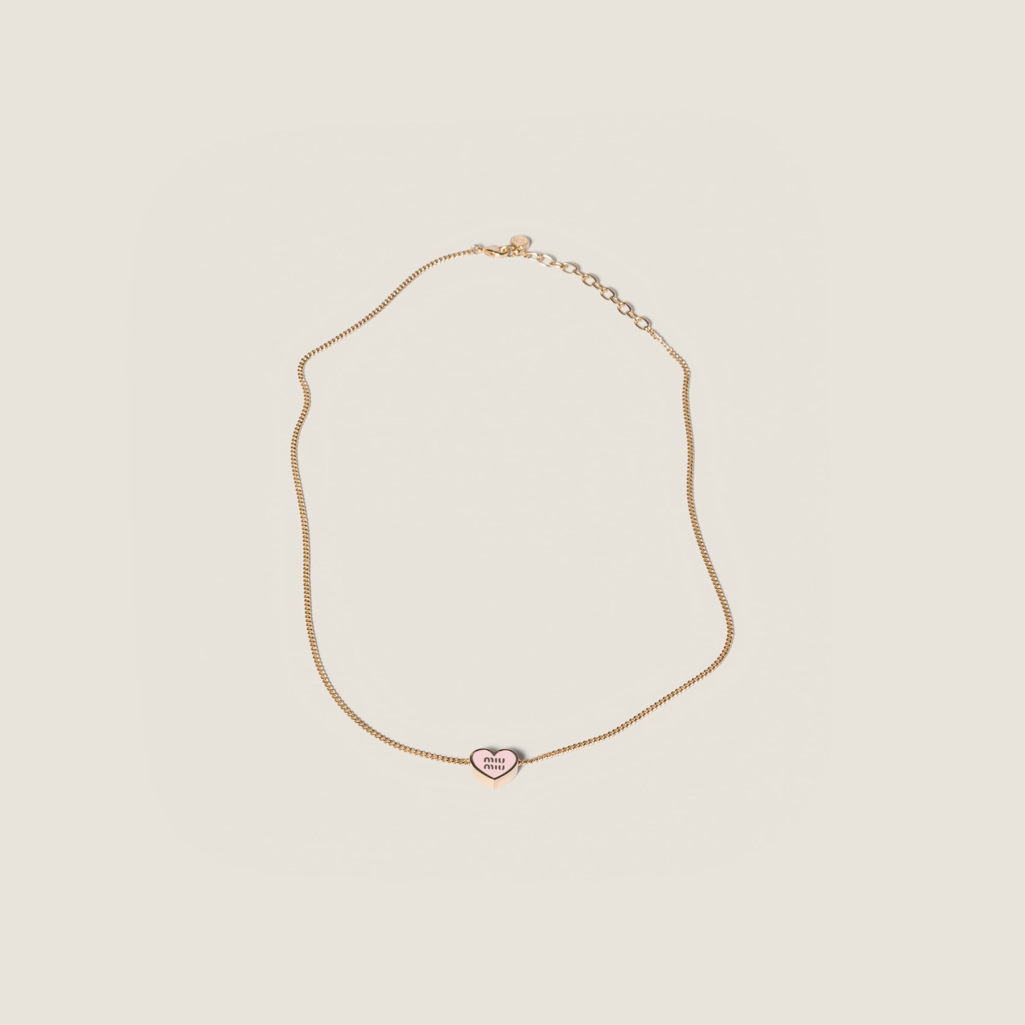 ミュウミュウ MIUMIU メタル ネックレス