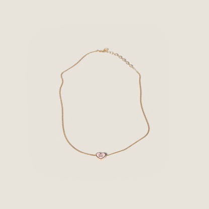 ミュウミュウ MIUMIU メタル ネックレス