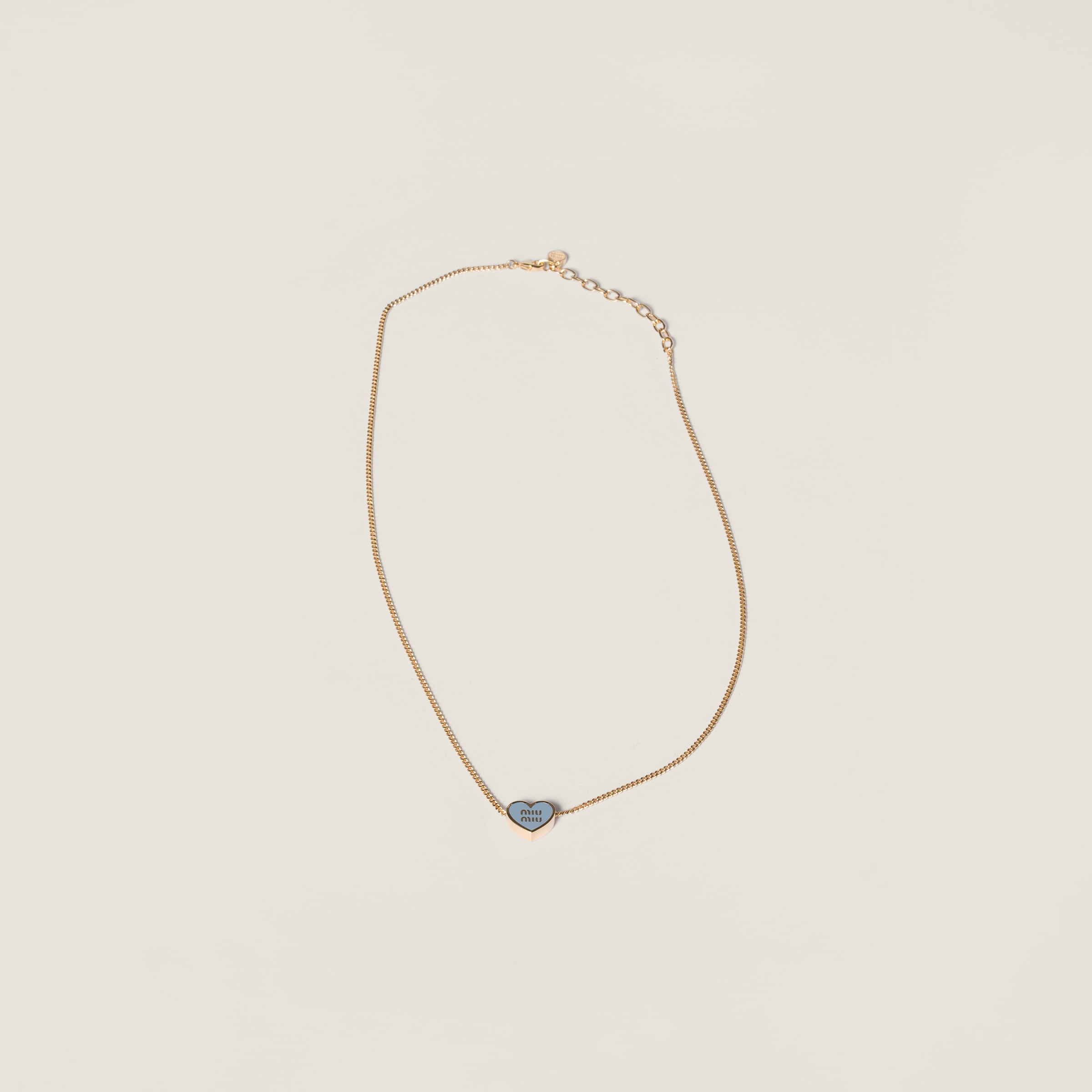 ミュウミュウ MIUMIU メタル ネックレス