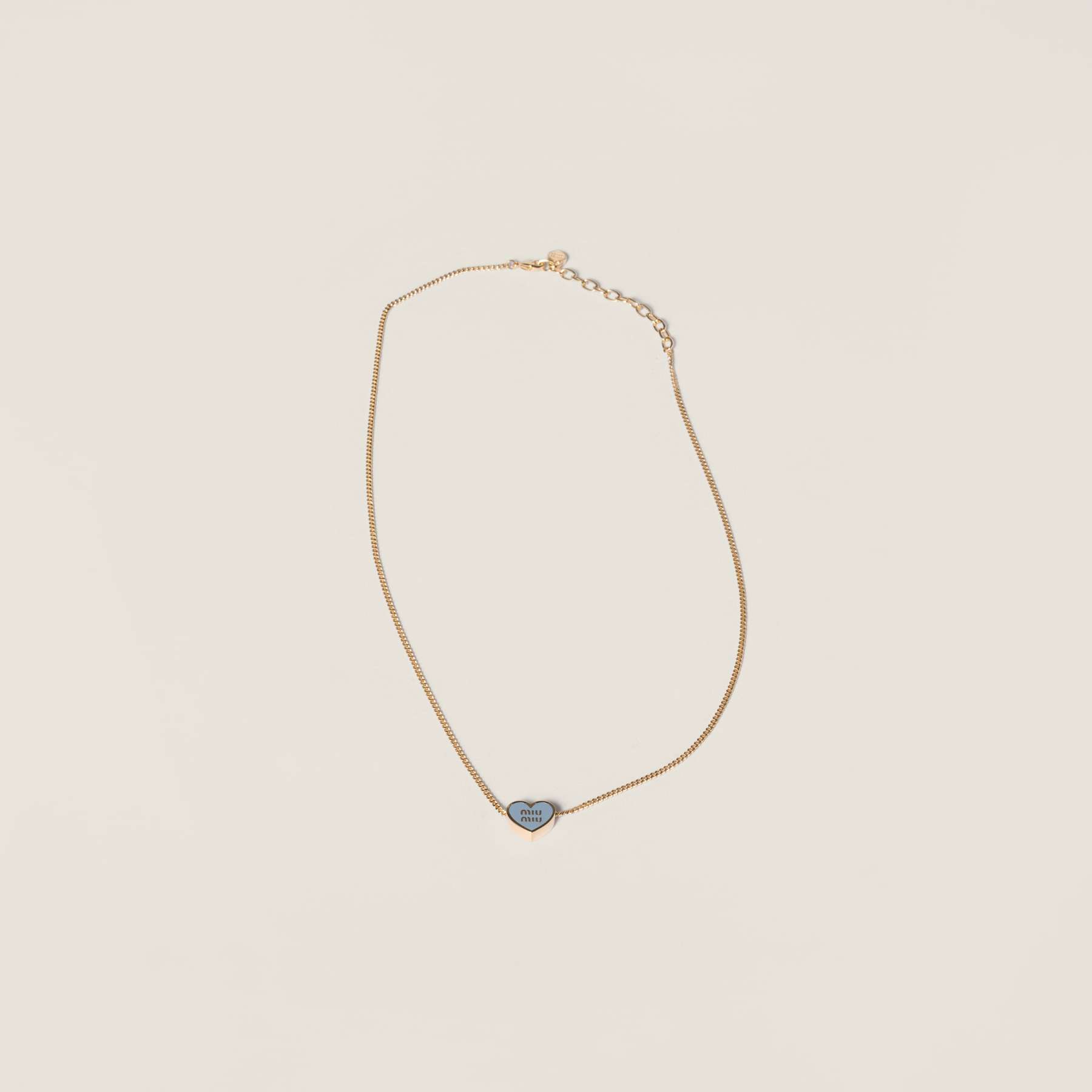 ミュウミュウ MIUMIU メタル ネックレス