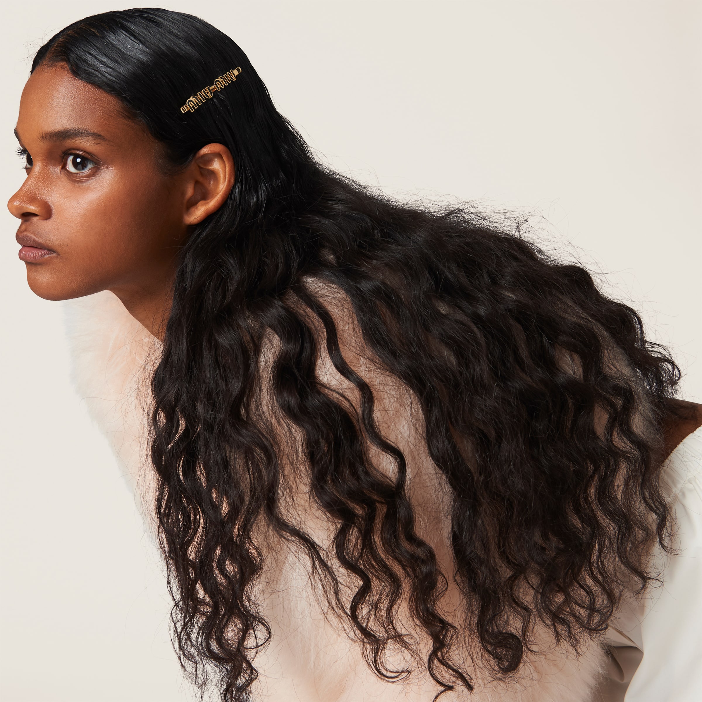 エナメルメタル ヘアクリップ