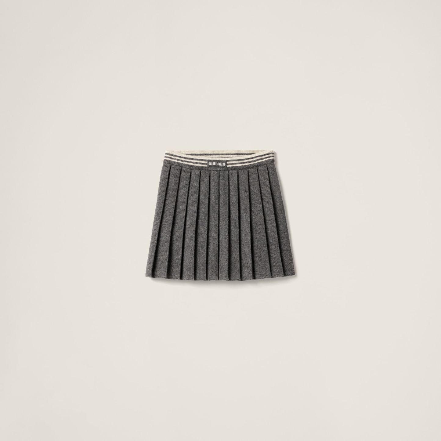 ウールxカシミヤ スカート