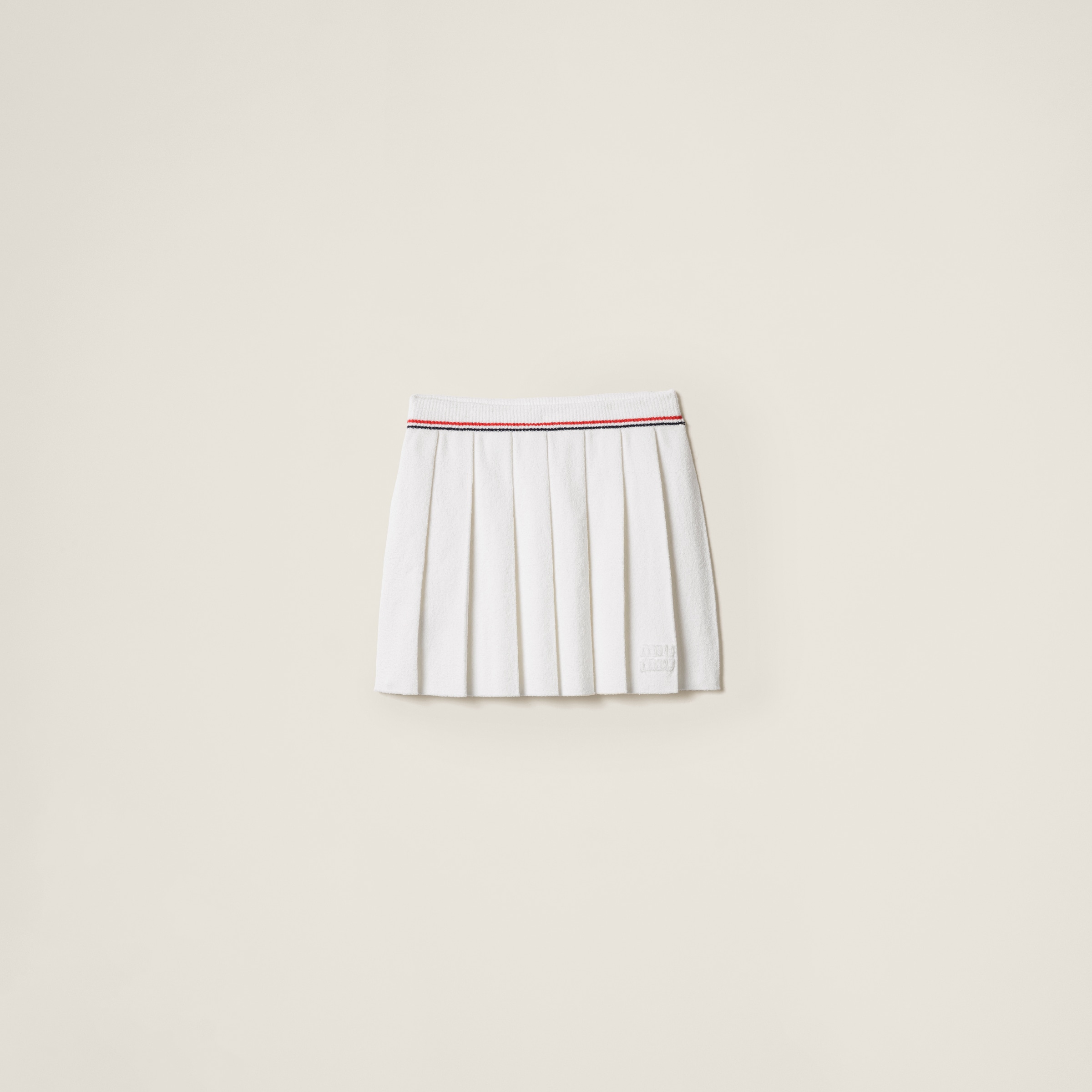 コットン ミニスカート