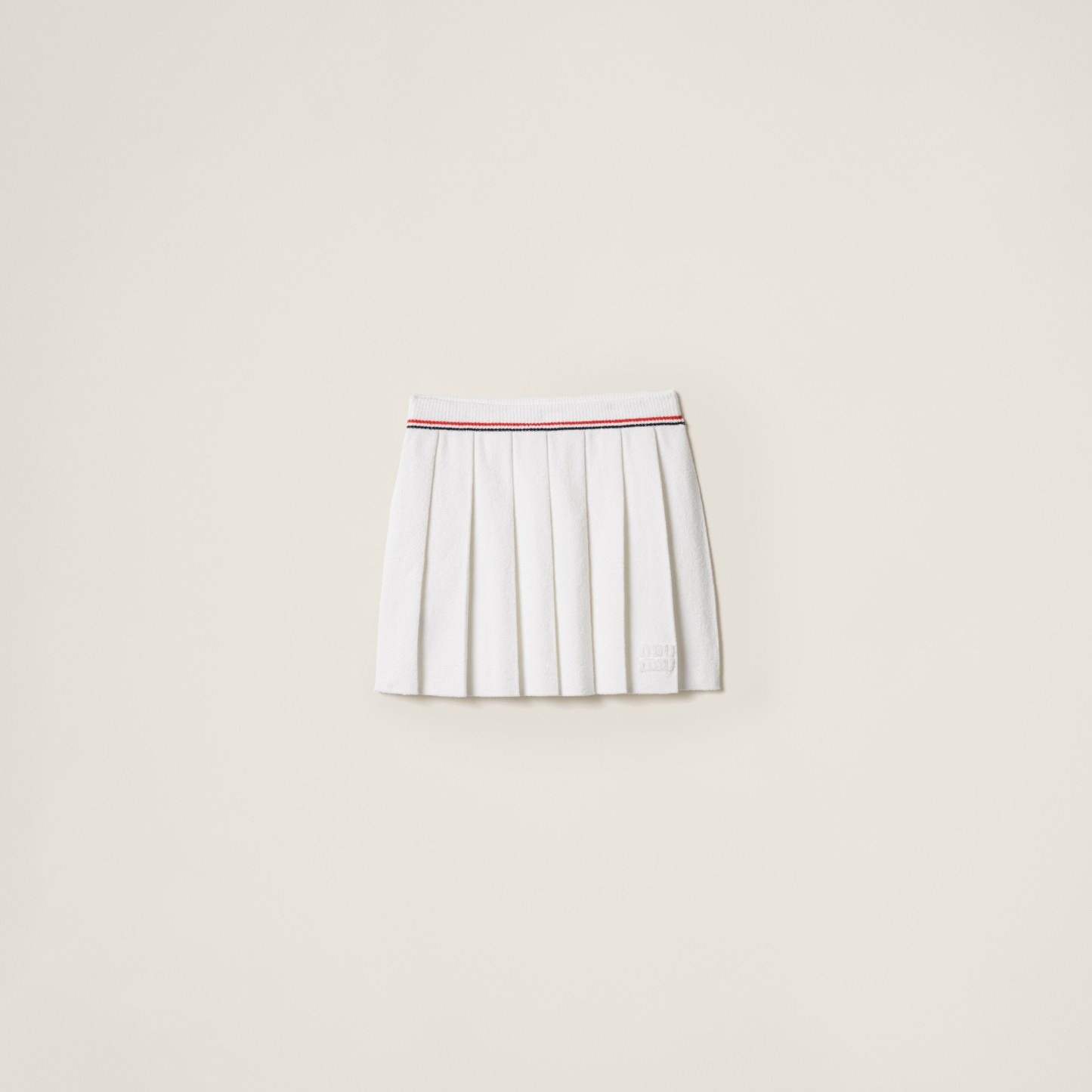 コットン ミニスカート