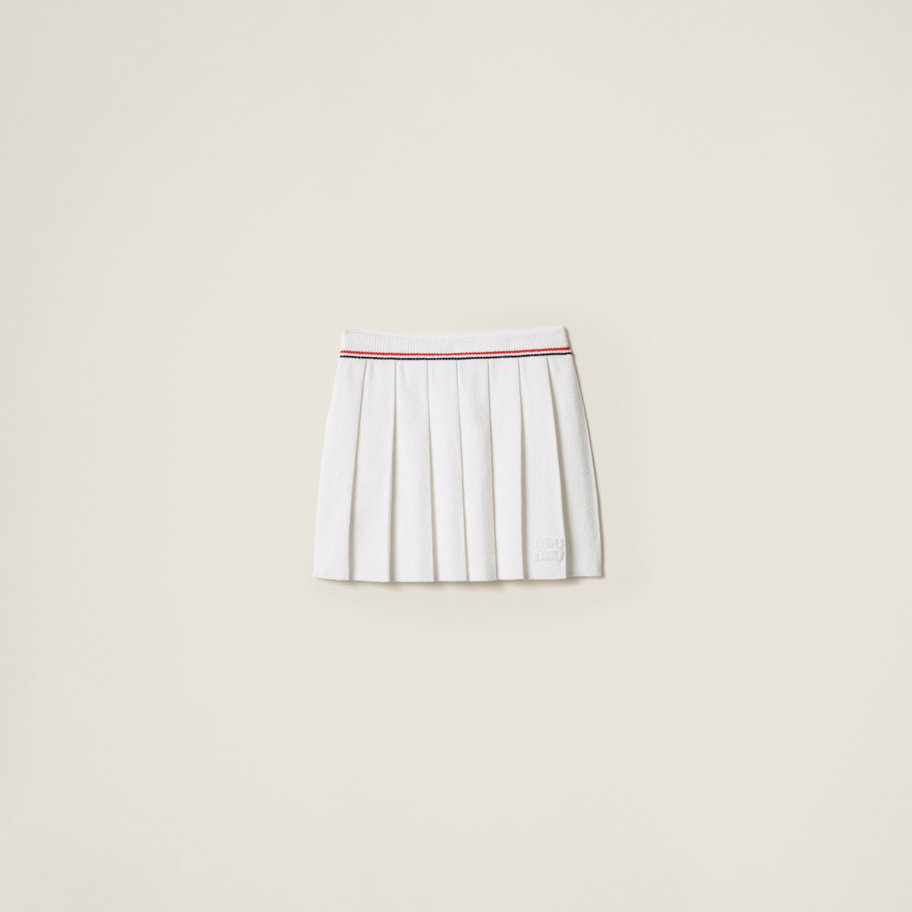 コットン ミニスカート