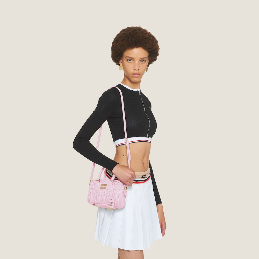 アルカディ マテラッセレザー バッグ スモ一ル