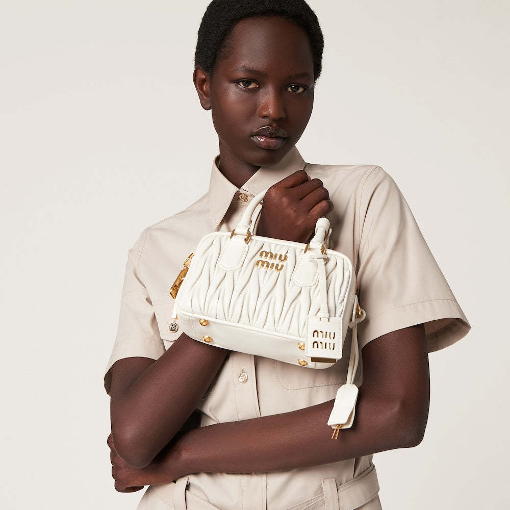 アルカディ マテラッセレザー バッグ スモ一ル