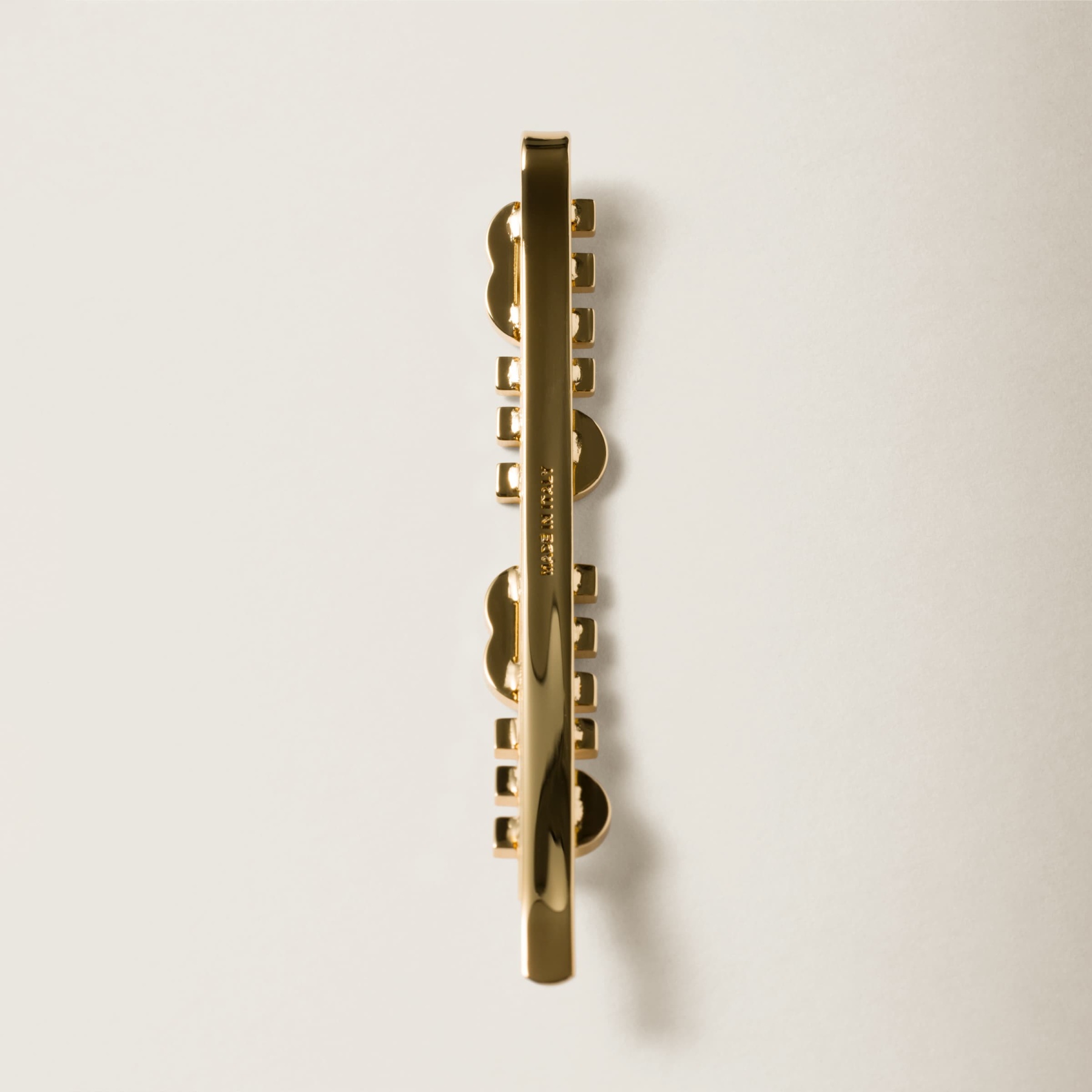 エナメルメタル ヘアクリップ