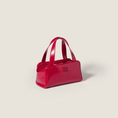 レザー トップハンドル バッグ